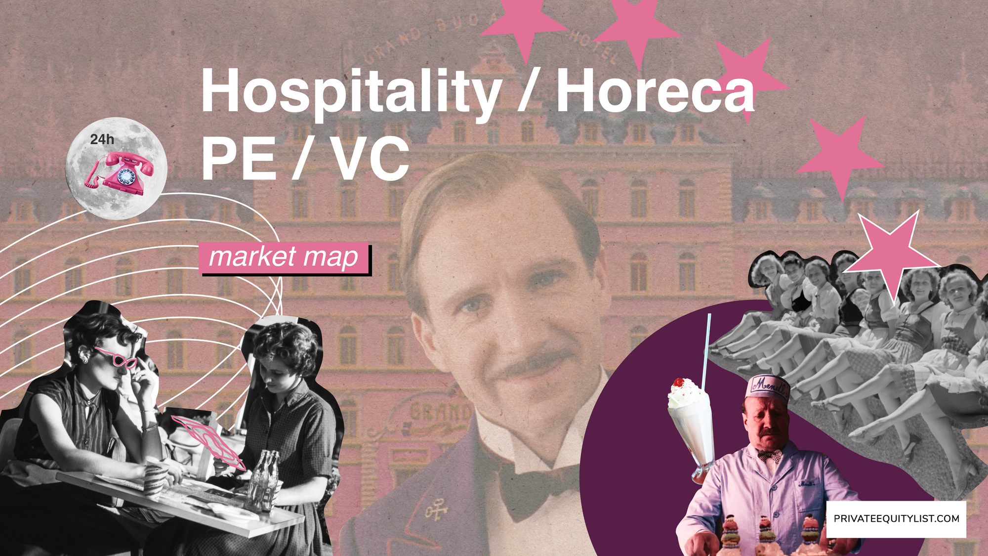 HoReCa (Hotel/Restaurant/Cafe) private equity and venture capital (PE & VC) Funds market map with focus on small/mid cap funds
