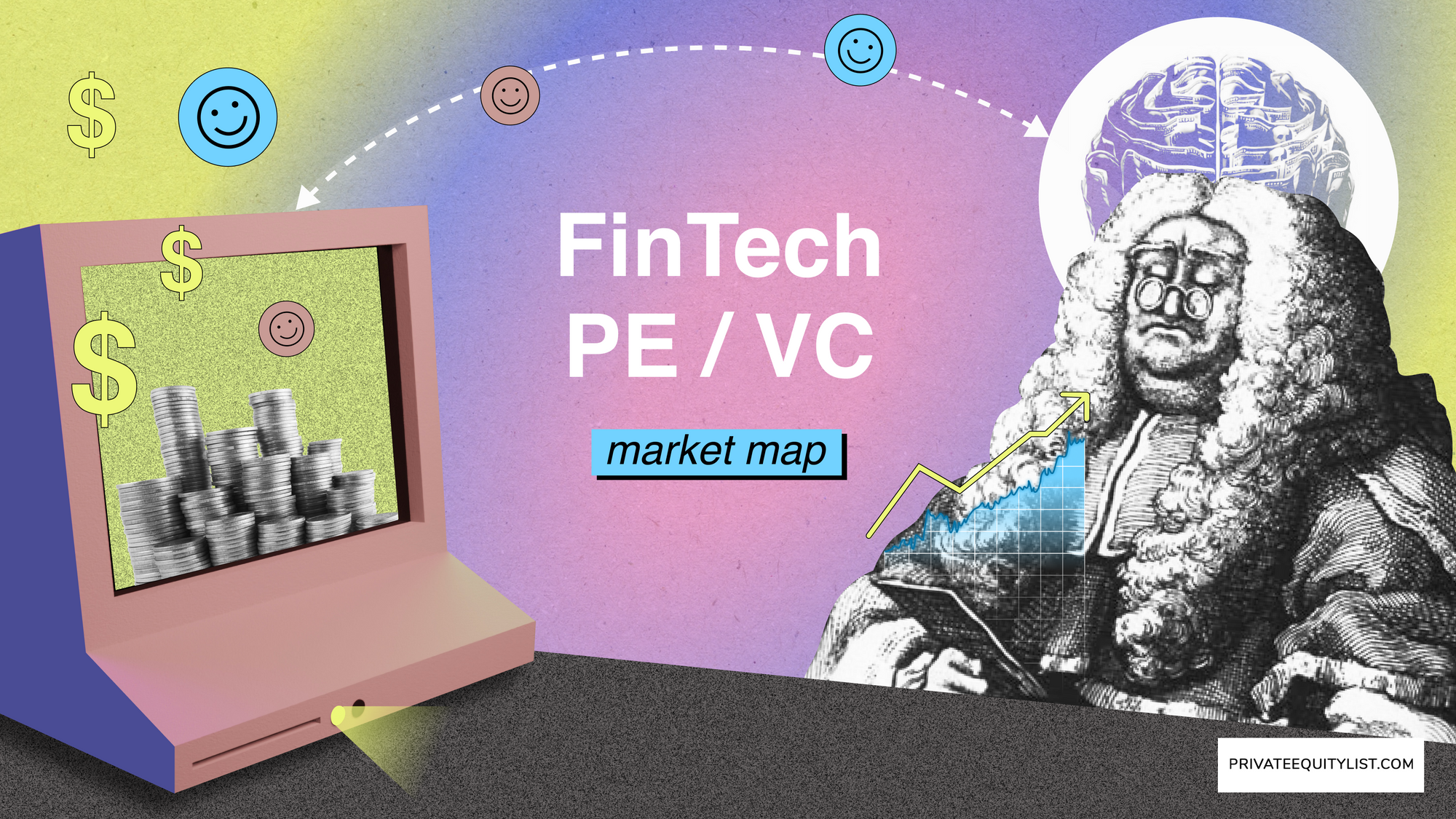 FinTech (Financial Technology) private equity and venture capital (PE & VC) Funds market map with focus on small/mid cap funds