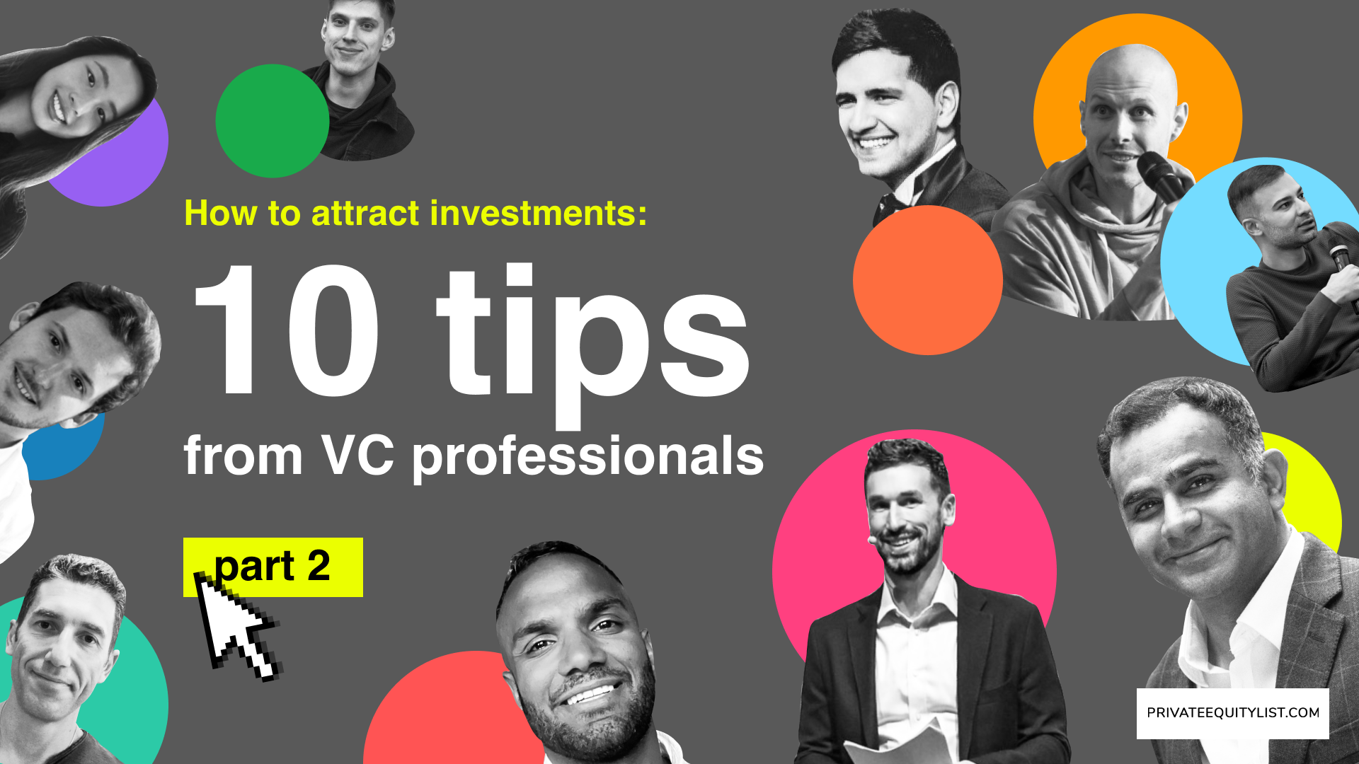 💸How to attract investments: 10 tips from VC professionals - part 2