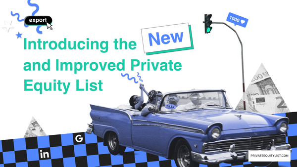 Private Equity List major update!