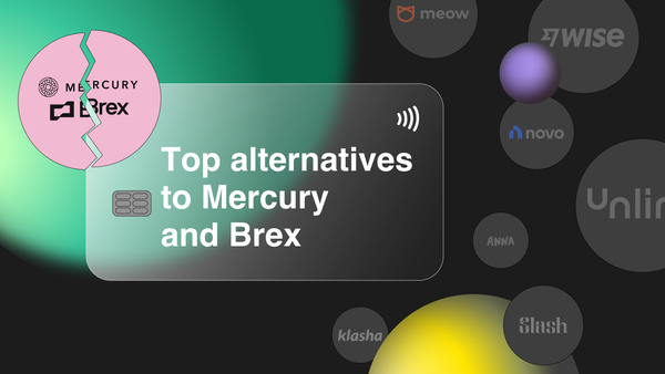 Top 30 alternatives to Mercury (and Brex) for early-stage founders in 2024 worldwide